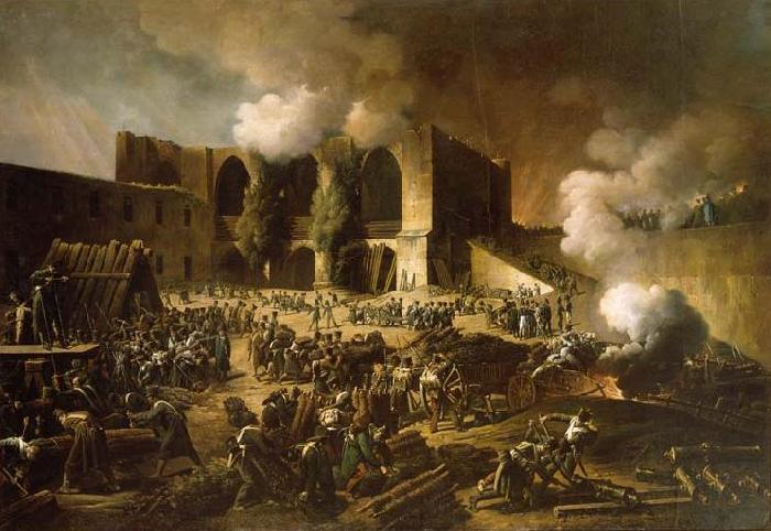 Francois Joseph Heim Siege of Burgos oil painting image